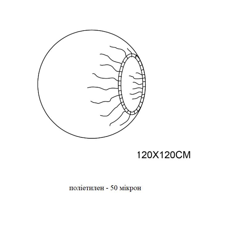 Чохол для апаратури 120 см х 120 см (поліетилен – 40 мікрон), (стерильний) NUREL®